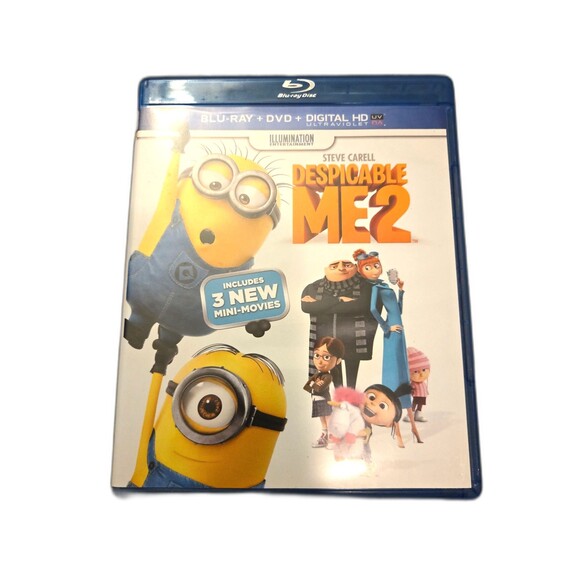 Despicable Me 2 + Minions Blu-Ray & DVD Combo Pack (No Codes) - Picture 3 of 9